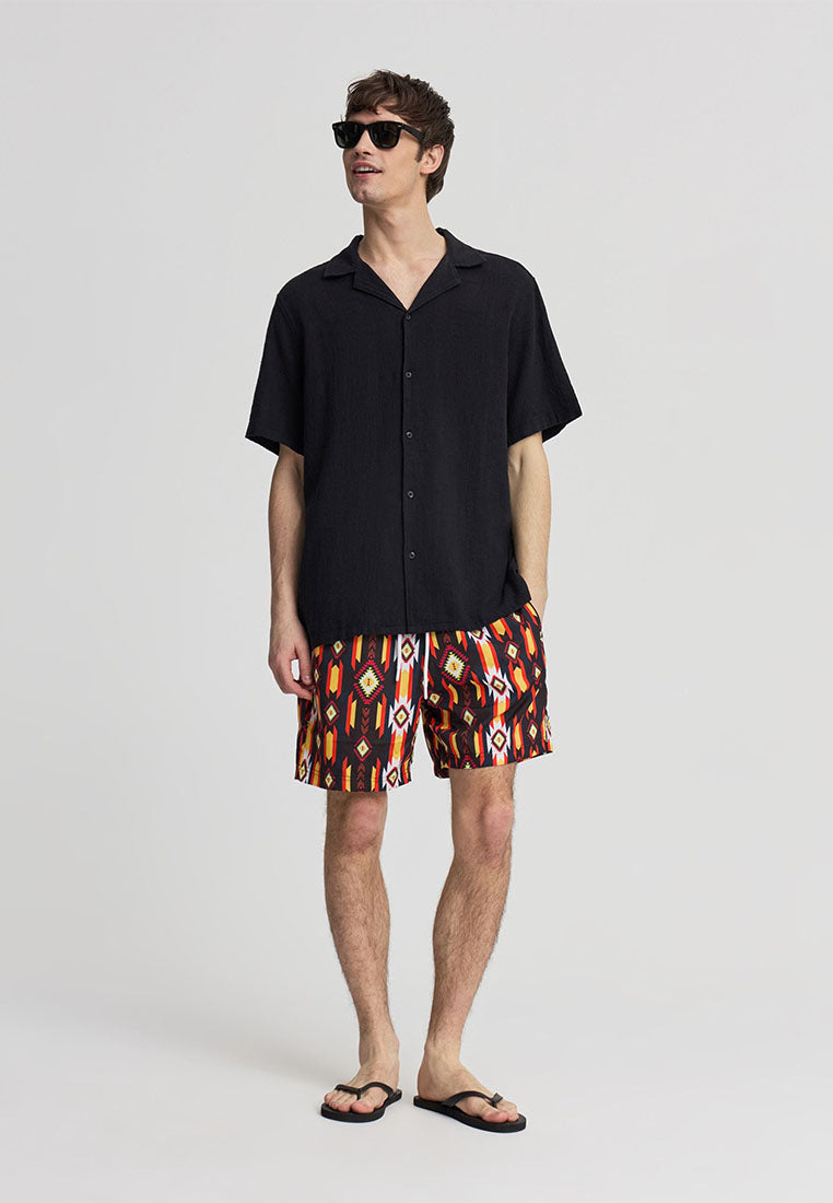 Men's Plain Bowling Shirt