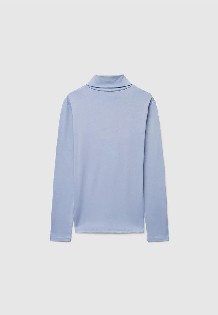 Women's High-neck Long-sleeved T-shirt