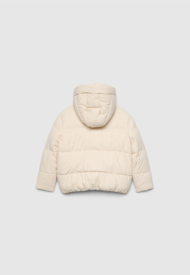Padded jacket with hood for Girls