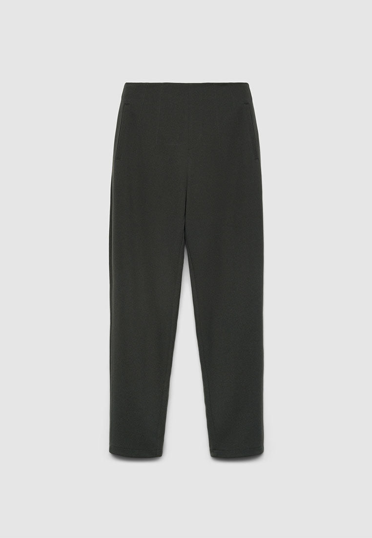 Women's High-Rise Tailored Tapered Pants