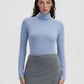 Women's High-neck Long-sleeved T-shirt