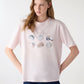 Women's Ocean Print Oversized Tee