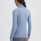Women's High-neck Long-sleeved T-shirt