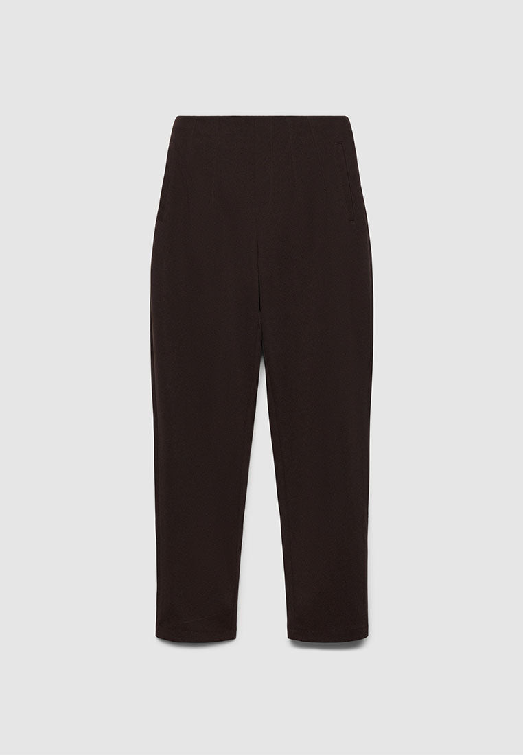 Women's High-Rise Tailored Tapered Pants
