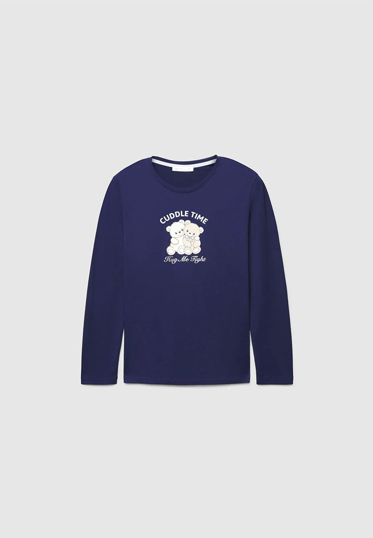 Women's Bear print pyjama set
