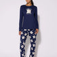 Women's Bear print pyjama set