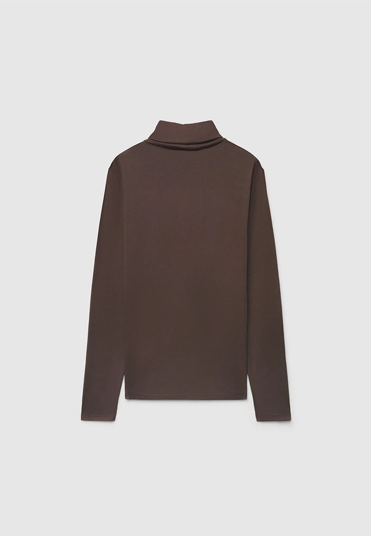 Women's High-neck Long-sleeved T-shirt