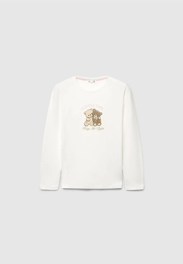 Women's Bear print pyjama set