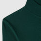 Women's Ribbed T-shirt with mock neck collar