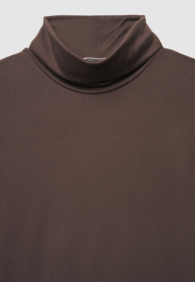 Women's High-neck Long-sleeved T-shirt