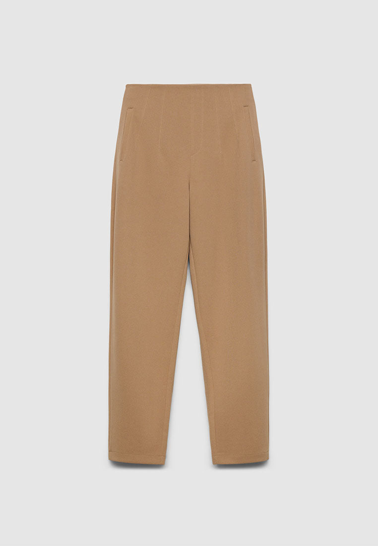 Women's High-Rise Tailored Tapered Pants