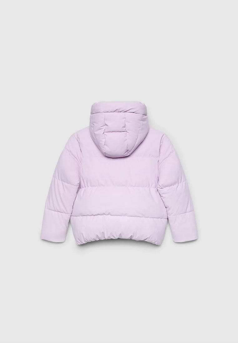 Padded jacket with hood for Girls