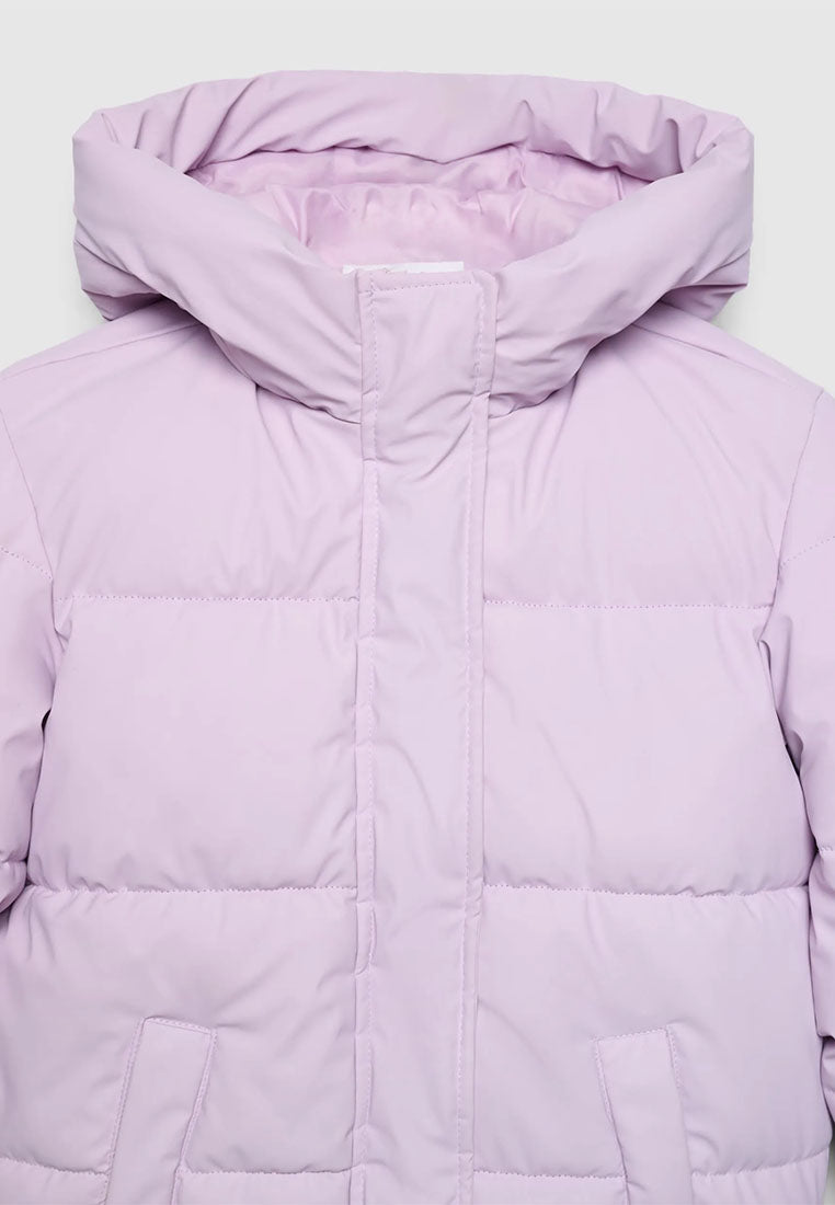 Padded jacket with hood for Girls