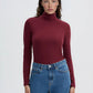 Women's High-neck Long-sleeved T-shirt