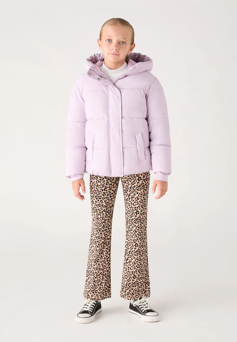 Padded jacket with hood for Girls