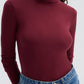 Women's High-neck Long-sleeved T-shirt