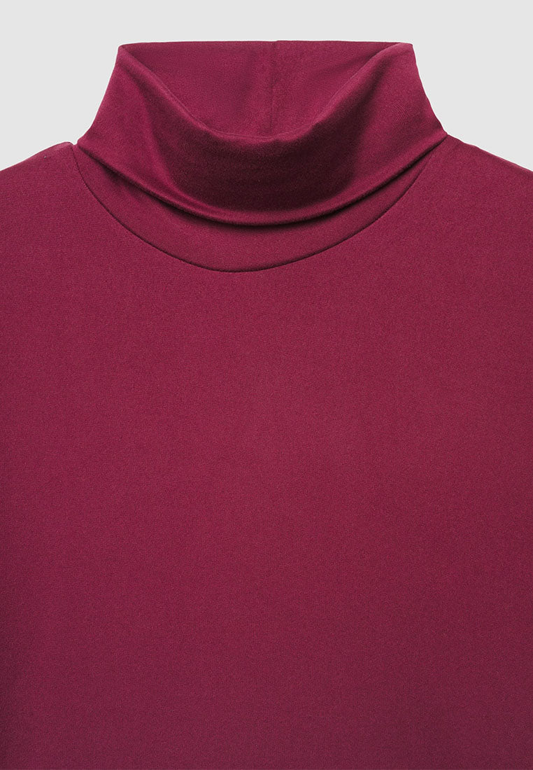 Women's High-neck Long-sleeved T-shirt