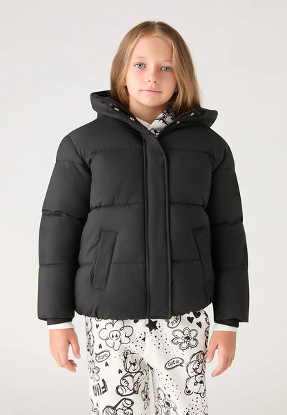 Padded jacket with hood for Girls