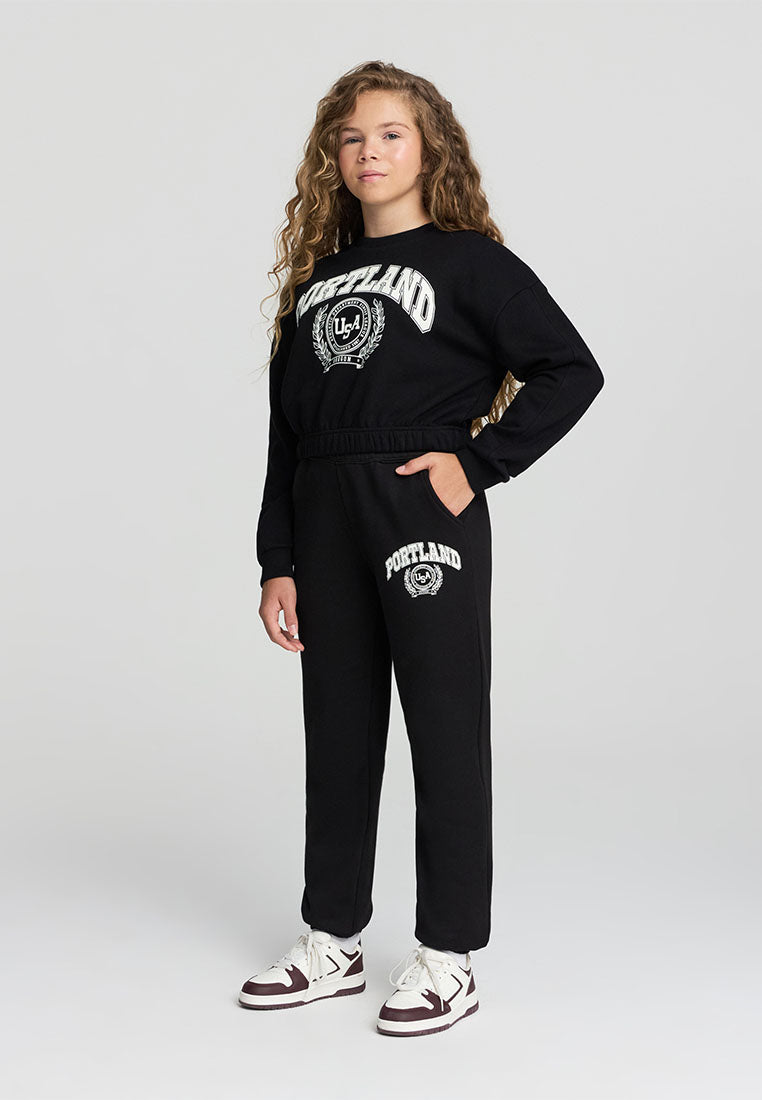 Kids Girls Full-length gym pants