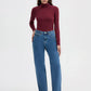 Women's High-neck Long-sleeved T-shirt