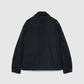 Men's Zip-up shirt jacket with patch pockets