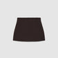 Women's High-Rise Minimalist A-Line Mini Skirt
