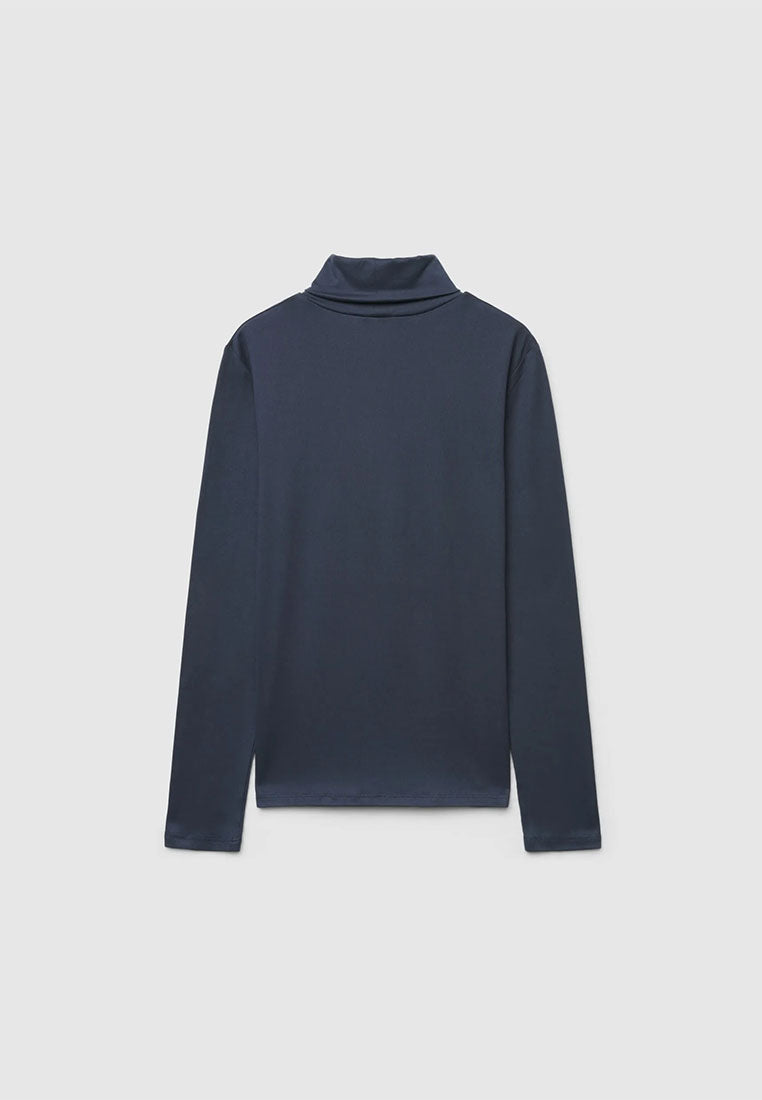 Women's High-neck Long-sleeved T-shirt