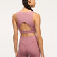 Women's Sports Bra Top with Porthole