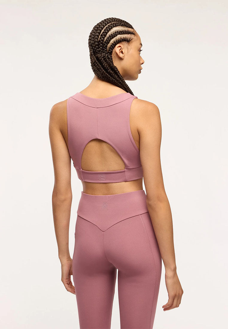 Women's Sports Bra Top with Porthole