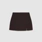 Women's High-Rise Minimalist A-Line Mini Skirt