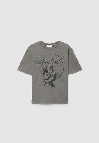 Women's Heartbreaker Angel Graphic T-Shirt