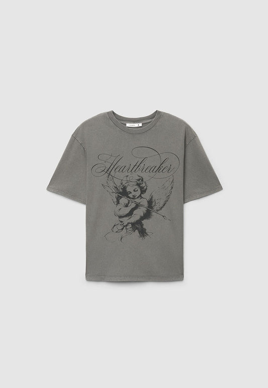 Women's Heartbreaker Angel Graphic T-Shirt