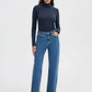 Women's High-neck Long-sleeved T-shirt