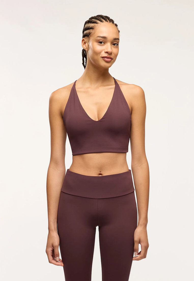 Women's V-Neck Sports Bra Top