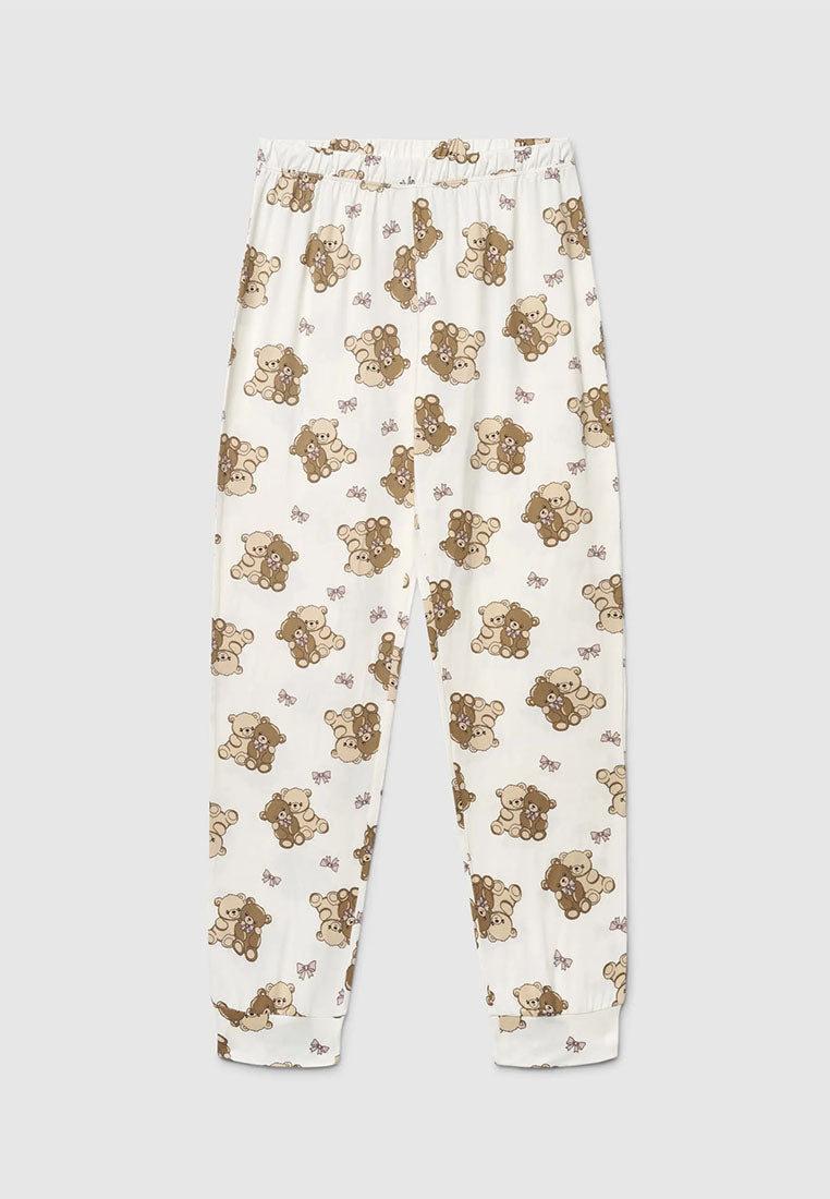 Women's Bear print pyjama set