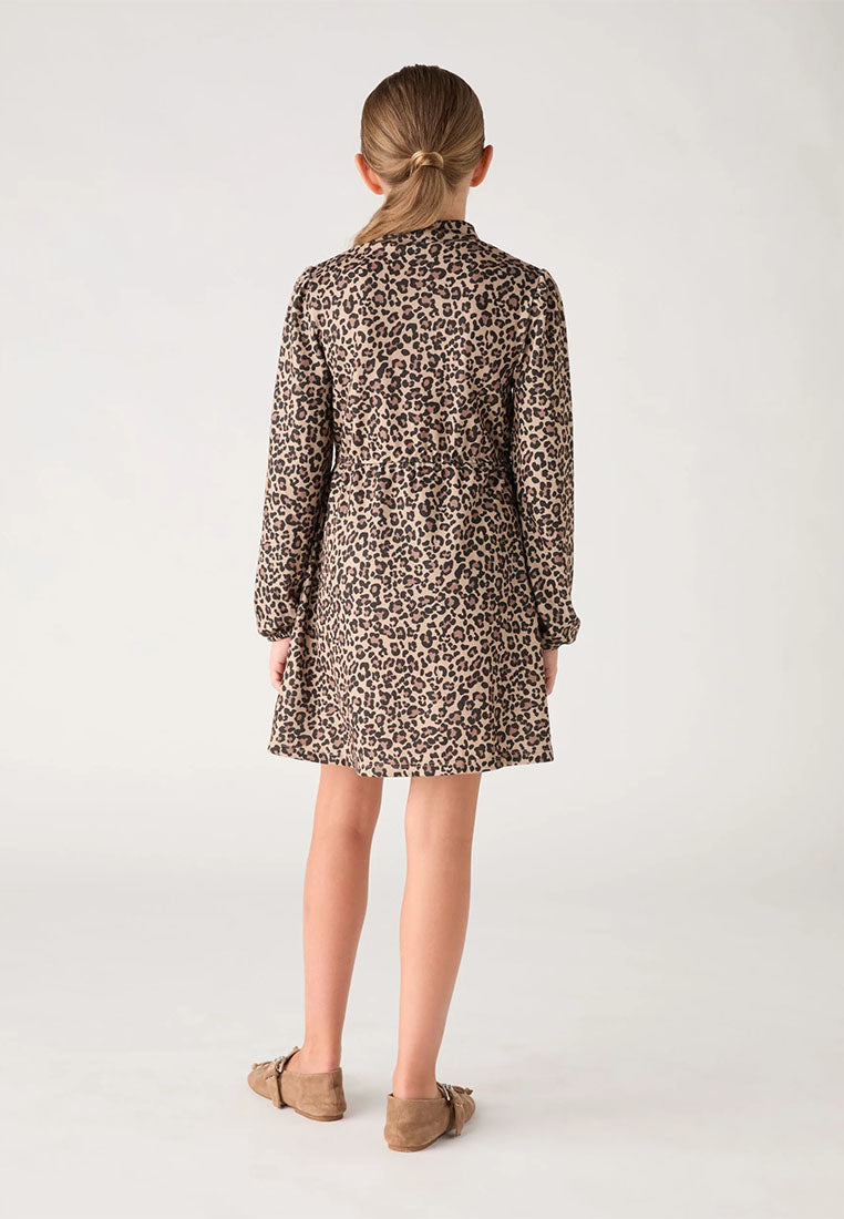 Animal Print Dress for Girls