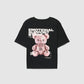 Women's Minimalist Slogan Print T-shirt