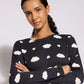 Women's Pyjama set with long-sleeve T-shirt and long trousers