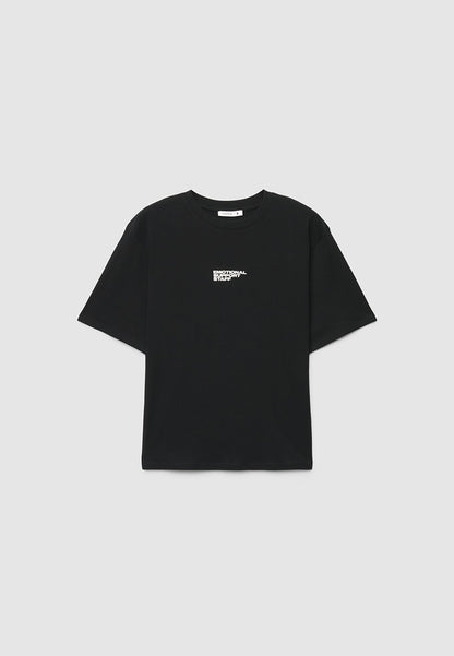 Women's Minimalist Slogan Print T-shirt
