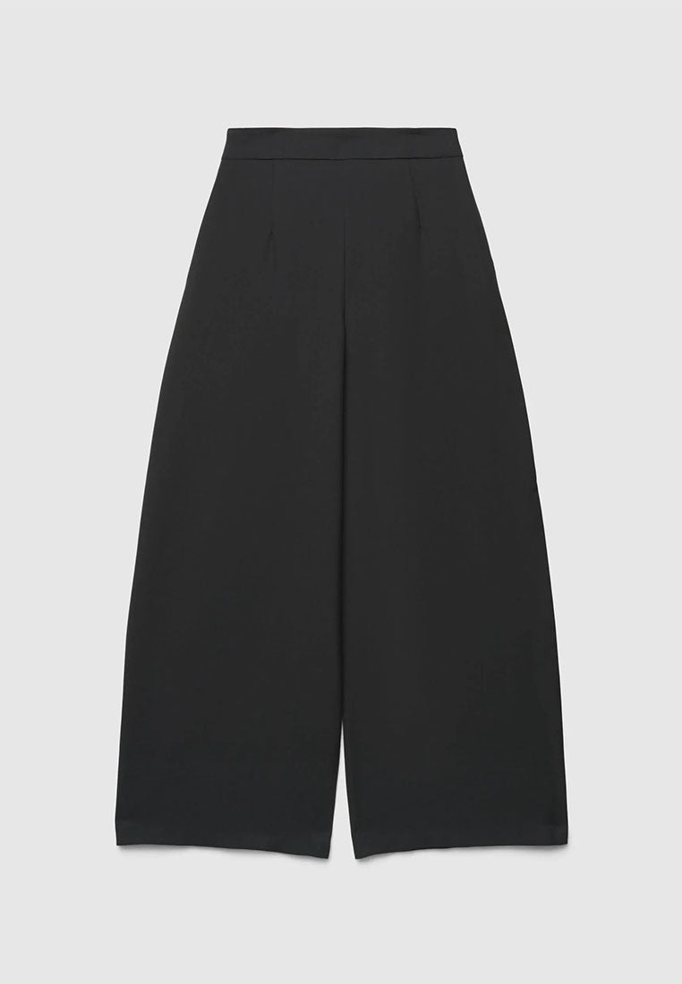Women's Wide-leg trousers with double pleats