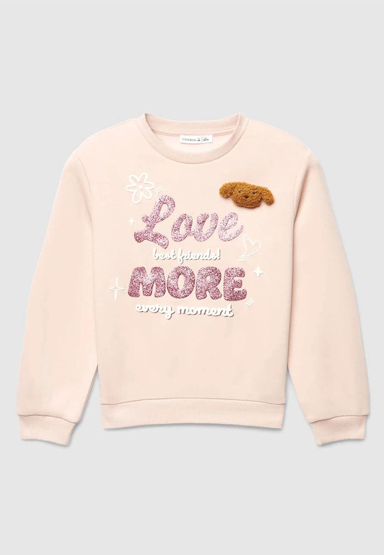 Sweatshirt with Print for Girls