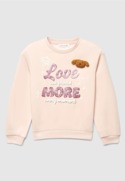 Sweatshirt with Print for Girls