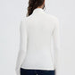 Women's High-neck Long-sleeved T-shirt