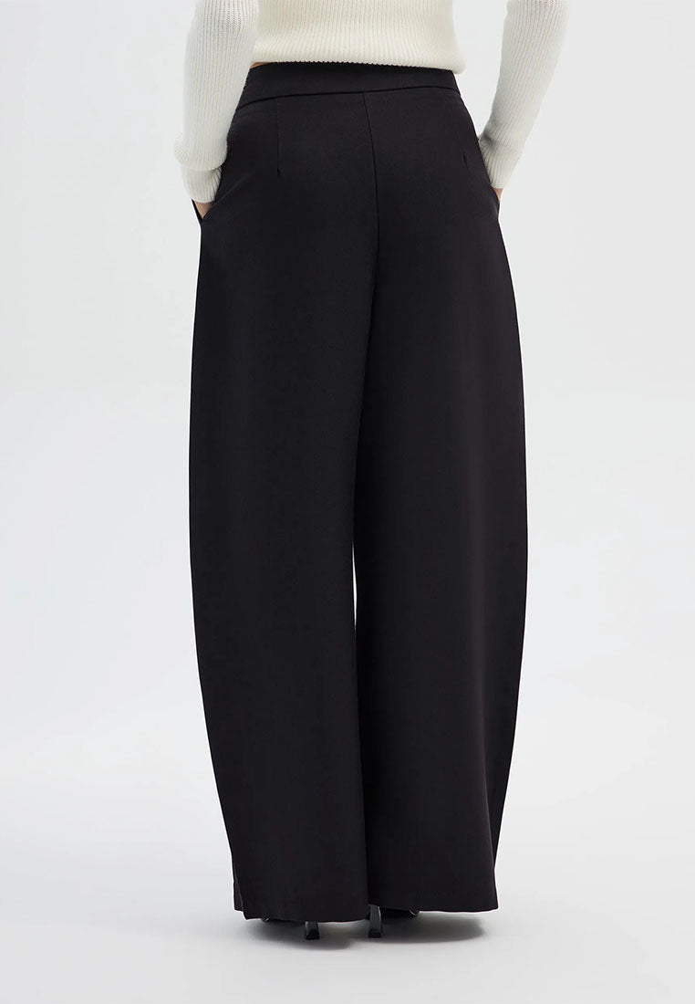 Women's Wide-leg trousers with double pleats