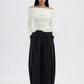 Women's Wide-leg trousers with double pleats