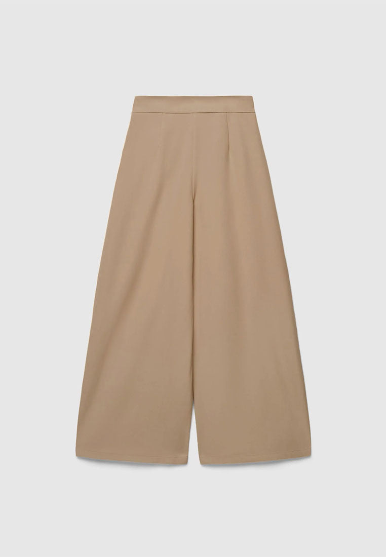 Women's Wide-leg trousers with double pleats