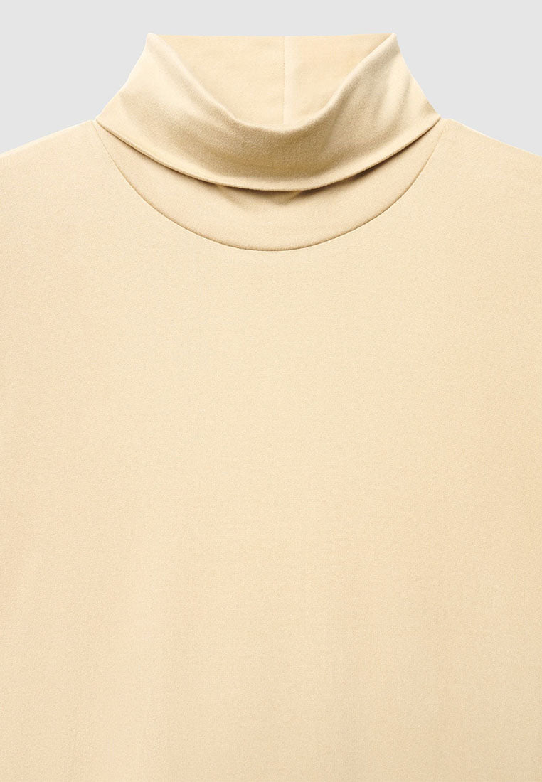 Women's High-neck Long-sleeved T-shirt