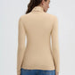 Women's High-neck Long-sleeved T-shirt
