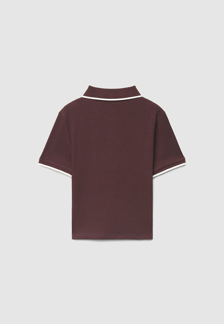 Women's New York Collegiate Knit Polo Shirt