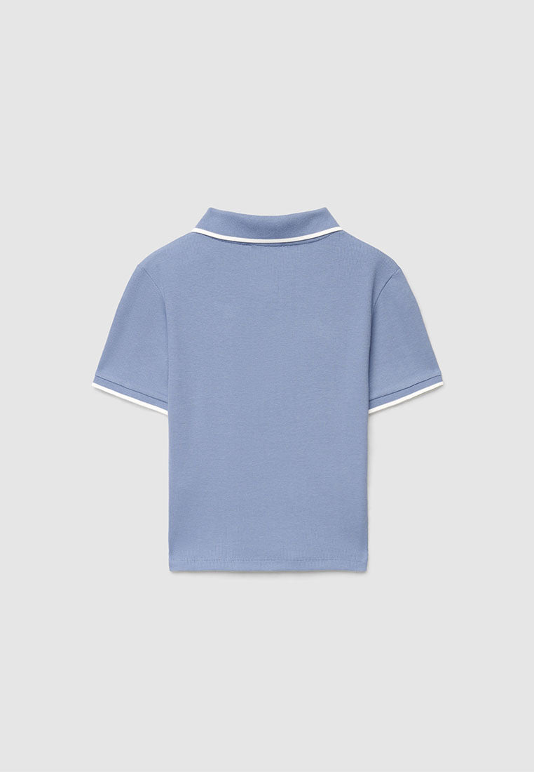 Women's New York Collegiate Knit Polo Shirt